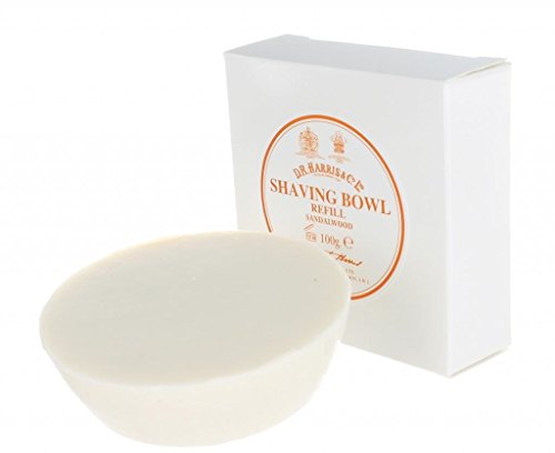 D.R.Harris & Co Sandalwood Triple-Milled Shaving Soap Refill 100g