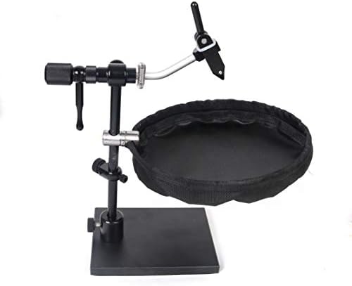M MAXIMUMCATCH Maxcatch Fly Tying Waste Basket with Magnetic Quick Release- Fits Most Fly Tying Vises for Easy Cleanup