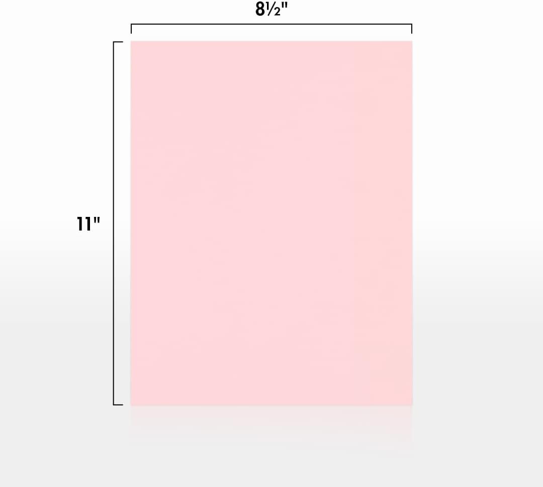 LUXPaper 8.5" x 11" Paper | Letter Size | White | 80lb. Text | 100% Recycled | 50 Qty