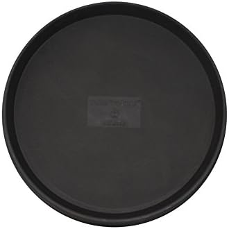 Tusco Products Round Saucer Planter Tray, 22-inch, Slate