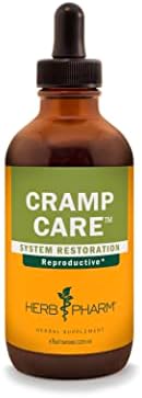 Herb Pharm Cramp Care Liquid Herbal Extract Drops to Support a Healthy Menstrual Cycle, 4 Oz