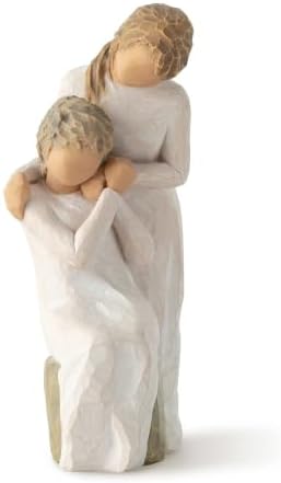 Willow Tree Close to me, Apart or Together, Always Close to me, Expresses Loving Relationships Between Mother and Daughter, Sisters or Friendships, Sculpted Hand-Painted Figure | Cast from a Susan Lordi Original Carving, Celebrates Extended Family Bonds,…