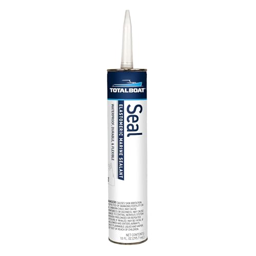 TotalBoat Seal Marine Sealant 10 Ounce | Cures Fast in Wide Temperature Range, Use to Seal Ports, Bed Hardware and Windshields, or Stop Leaks