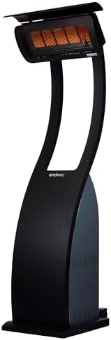 Bromic Tungsten Smart Heat Freestanding 11000W Gas Patio Heater - Propane Gas (LPG), 500 Series, 110V, Black Finish - BH0510001