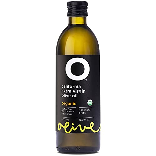 O California Organic Extra Virgin Olive Oil | First Cold Pressed | USDA Organic Certified | 100% California-Grown Arbosana