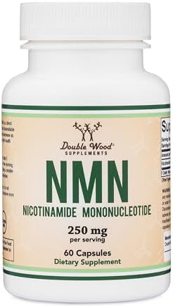 NMN 250mg per Serving, 99% Purity, Cellular Energy & Healthy Aging, 60 Caps | Supports Cellular Energy & NAD+, Antioxidant & Healthy Aging