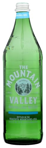 Mountain Valley Water, Water Sparkling Glass, 33.8 Fl Oz