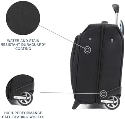 Travelpro Maxlite 5 Softside Carry-On Rolling Garment Bag, Black, 22-Inch