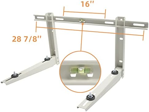 Mini Split Bracket for Ductless Air Conditioner Wall Mounting 7000 - 15000 BTU
