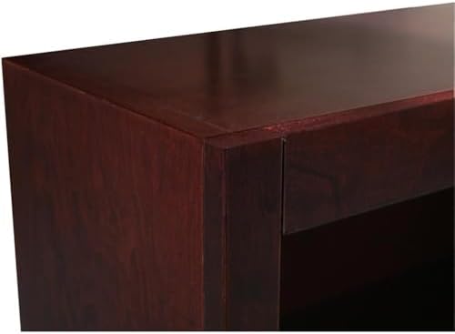 Concepts In Wood Midas Five Shelf Bookcase 72" H Cherry Finish