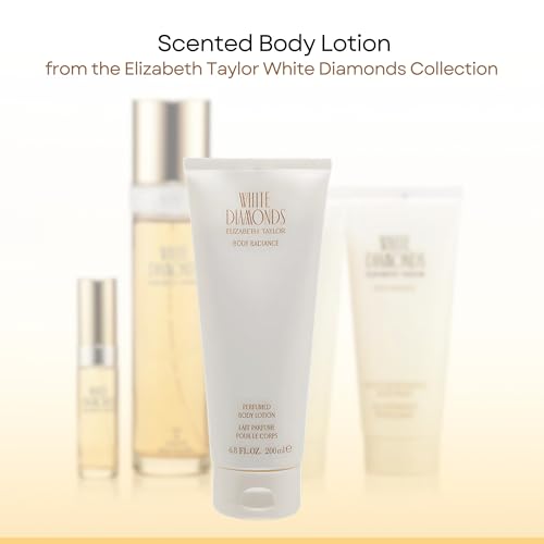 Elizabeth Taylor White Diamonds Perfumed Body Lotion for Women, 6.8-Ounce |