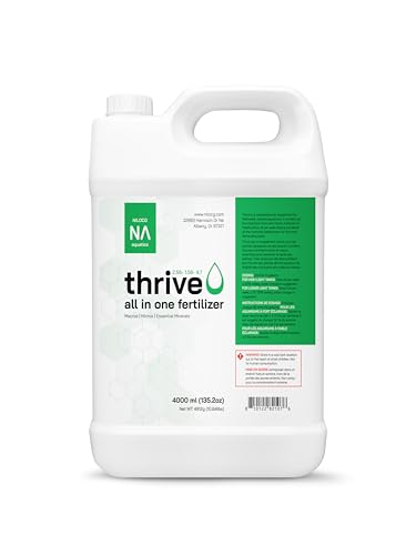 Thrive Planted Aquarium Fertilizer -All in One Planted Tank Liquid Fertilizers - Micro & Macro Nutrient Rich Food for Aquatic Plants - Highly Concentrated for 2500 Gallons of Water - Handy Pump Bottle