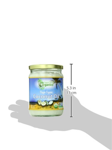 Tropical Green Organics Virgin Coconut Oil, 16 Ounce