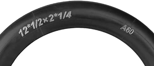 1-Pack 12.5" Scooter Inner Tube 12 1/2 x 2 1/4 Angled Valve Stem 12.5" x 2.25" Tube Compatible with 12.5X1.75 12.5 X 1.95 12.5 X 2.125 12.5 x 2.25