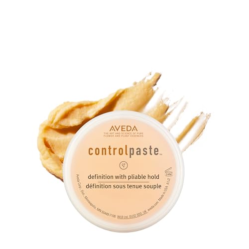 Aveda Control Paste Hair Pomade | Adds Texture and Medium, Pliable Hold | For All Hair Types | Aroma of Ylang Ylang, Clove, Clary Sage | 2.5 Ounce