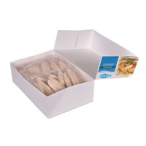 King and Prince Mrs.Fridays Gourmet Cod - 2 to 3 Ounce, 5 Pound -- 4 per case.