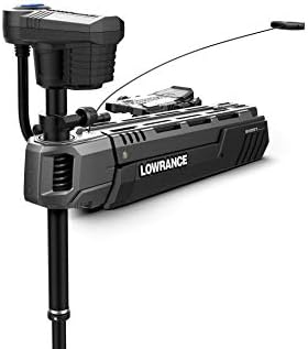 Lowrance Ghost - Freshwater Trolling Motor, Ultra Quiet, Bow Mount, 97/120 lbs Thrust with Configurable Foot Pedal