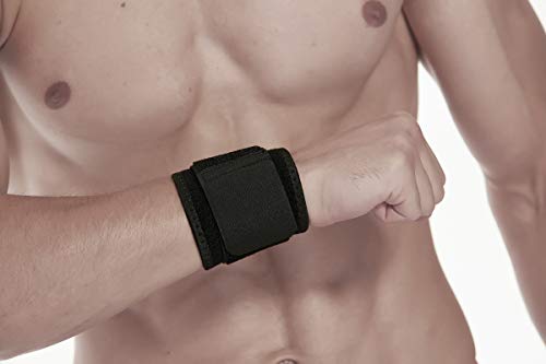YUNYILAN 2 Pack Wrist Brace Adjustable Wrist Support Wrist Straps for Fitness Weightlifting, Tendonitis, Carpal Tunnel Arthritis