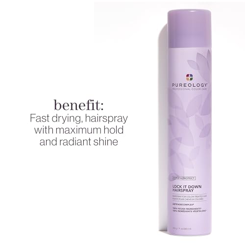 Pureology Style + Protect Lock It Down Hairspray – Maximum Hold