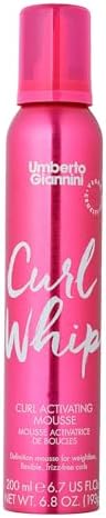 Umberto Giannini Curl Jelly Scrunching Jelly 6.7 fl Oz - Frizz Solution Defining Hair Gel for 2a-4c Curly, Wavy, Coily Hair - Vegan & Cruelty-Free