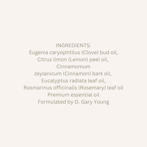 Young Living Thieves Essential Oil Blend 15ml | Natural Aromatherapy Oil for Diffuser & Topical Use with Clove