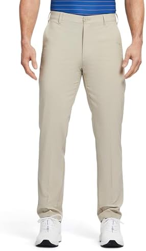Izod Mens Golf Swingflex Straight-fit Flat-Front Pants