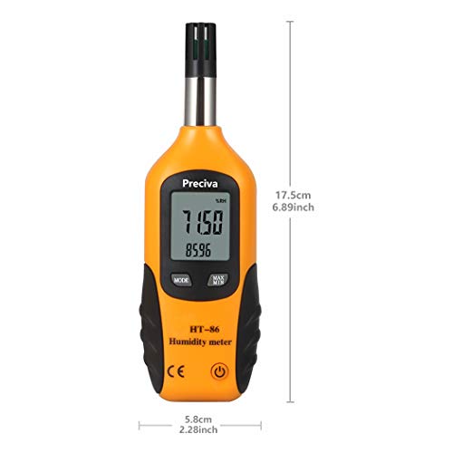 Preciva Digital Psychrometer Thermo-Hygrometer