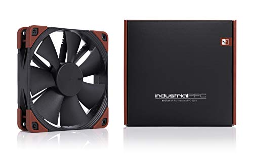 Noctua NF-F12 iPPC-2000, High-Performance Industrial Fan 120mm | Heavy Duty High Airflow 25mm Thick Fan, for Demanding Applications, 2000rpm 3-Pin