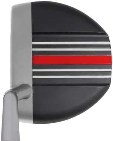 Orlimar Golf F6 Mallet Putter, Right Handed, 35 Inch | Half Offset, Slant Neck, Naked Topline, Midsize Grip, Headcover Included