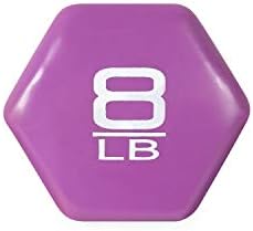 CAP Barbell Vinyl Coated Dumbbell | 1-15 LB Single or Pair