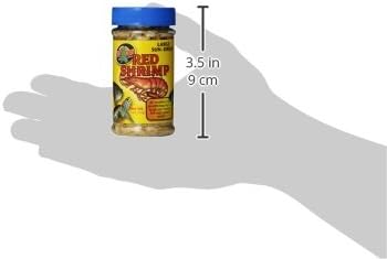 Zoo Med Large Sun-Dried Red Shrimp 10oz Each (2 Pack)