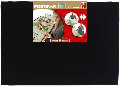 Jumbo, Puzzle Mates, Portapuzzle - Standard 1,000 Piece, Jigsaw Puzzle Accessories