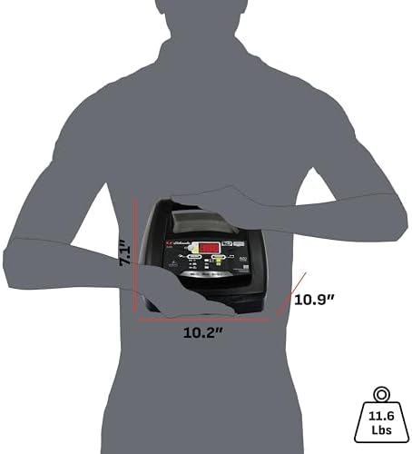 Schumacher Electric 6A Car Battery Charger & Maintainer, 6V/12V – SC1308