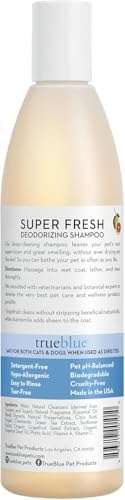Trueblue Pure & Sure Puppy Shampoo – Cleansing Wash, Deodorizing, Moisturizing – Toxin Free, Milk, Honey Natural Botanical Blend – Tearless Dog Shampoos – 12 Fl. Oz.