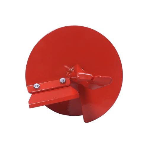 THUNDERBAY 6 Inch Diameter 36 Inch Long Earth Auger Bit with Fishtail Point and Patent Shock Spring