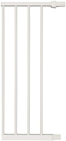 MidWest Homes for Pets Steel Pet Gate Extension; Pet Gate Extension Measures 6' Wide x 39' High in Soft White (Fits MW Model # 2939SW)