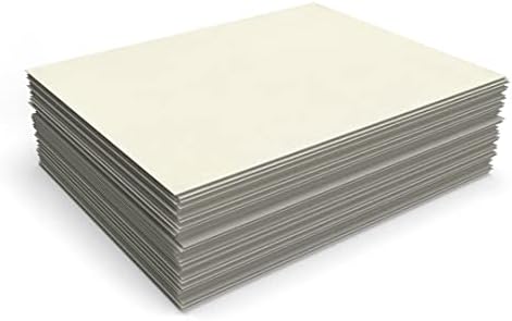 LUXPaper 8.5" x 11" Linen Paper | Letter Size | White Linen | 24lb. Paper Weight (60lb. Text) | 50 Qty