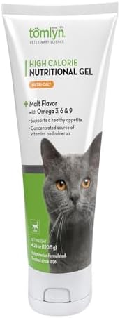 Tomlyn High Calorie Nutritional Gel for Cats, (Nutri-Cal) 4.25 oz