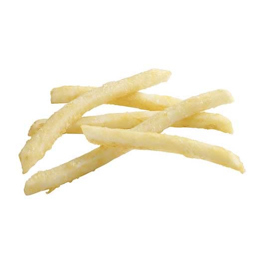Simplot Thunder Crunch 3/8 Straight Cut Potato Fries, 5 Pound -- 6 per case.