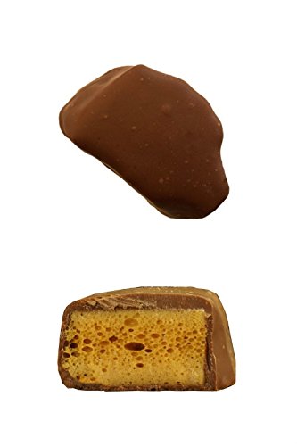 Mrs. Cavanaugh’s Seafoam Honeycomb Milk Chocolate 14 oz Box – Crispy Sponge Candy/Honeycomb Toffee Coated in Smooth Milk Chocolate – Crunchy