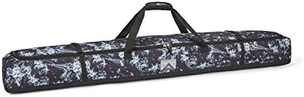 High Sierra Padded Ski Bag for Single Pair of Skis, Black, Up to 6 Feet
