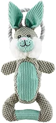 Outward Hound by Charming Pet Ranch Roperz Cow Plush Squeaky Dog Toy