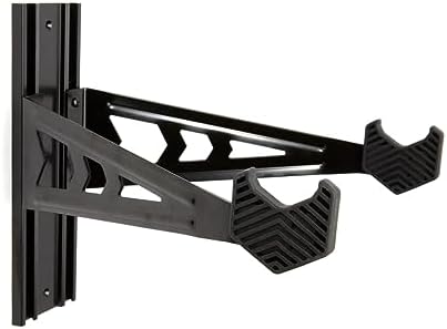 Feedback Sports Velo Wall Rack Bike Hangar Mount Storage, Adjustable Arms | Great for garage, apartment or shed storage; soft rubber contact points protect frames and supports bikes up to 70 lb