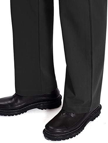 IDEALSANXUN Mens Casual Elastic Waist Twill Pants
