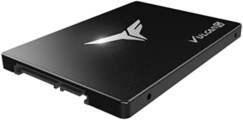 TEAMGROUP T-Force Vulcan G 512GB SLC Cache 3D NAND TLC 2.5 Inch SATA III Internal Solid State Drive SSD (R/W Speed up to 550/500 MB/s) T253TG512G3C301