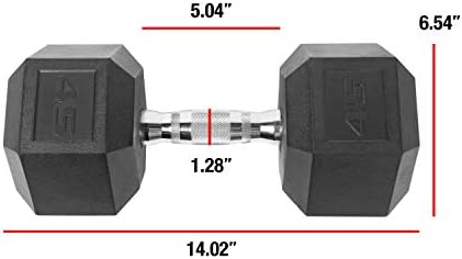 Cap Coated Hex Dumbbell Weight