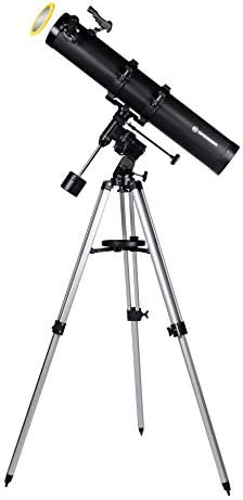 Bresser Newtonian Telescope Galaxia 114/900 EQ-Sky with Mount and Tripod