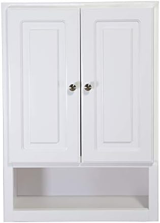 Design House Concord Bathroom Cabinet, 21", White