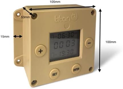 Cube Timer Chicken Coop Door Opener