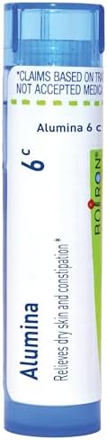 Boiron Alumina 6C for Dry Skin & Constipation - 80 Pellets | Single-medicine homeopathic pellets for Dry Skin & Constipation. Size: 80 Pellets.